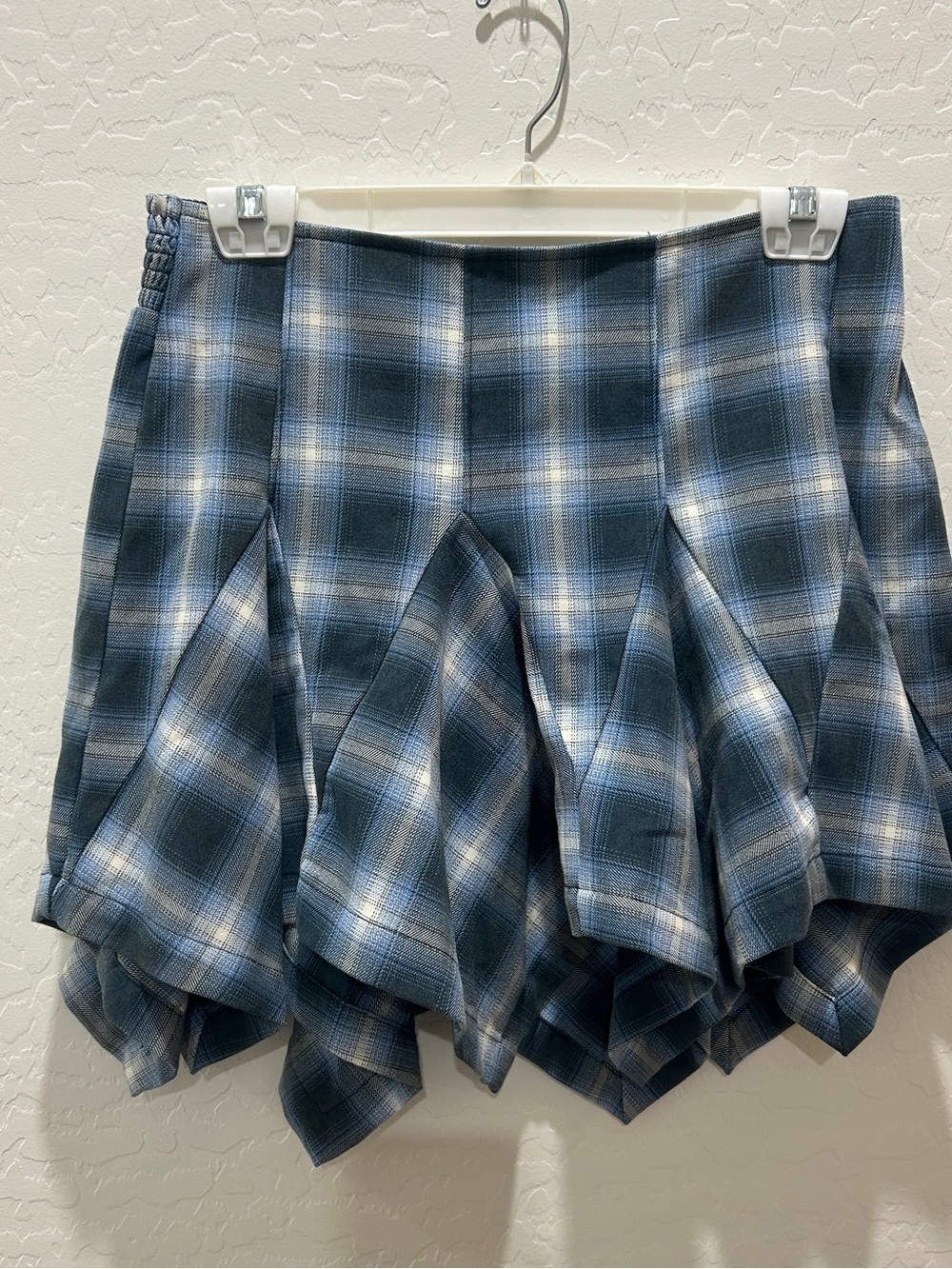 Free People Xia Plaid Mini Skirt